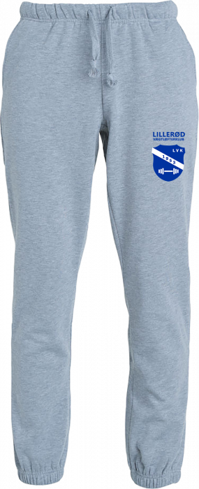 Clique - Lvk Sweat Pants In Cotton - Grey melange