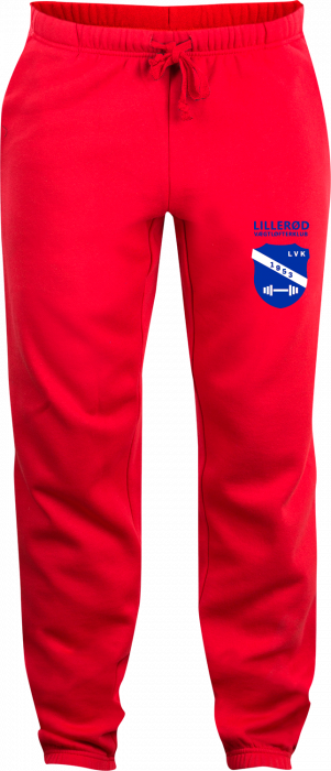 Clique - Lvk Sweat Pants In Cotton - Rojo